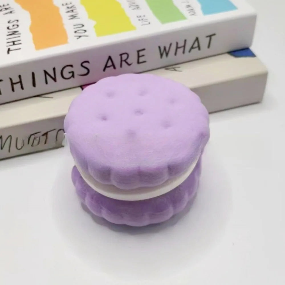 Squishy Simulated Cake Squeeze Toy Stress Relief Slow Rising  Sensory Fidget for Anxiety ADHD Autism Gifts Kids Adults ASMR Fun