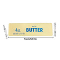 Squishy Elastic Butter Stick Fidget Toy in Cheese Shape Stress Relief Funny Decompression Prank Squeeze Toy for Anxiety Relief